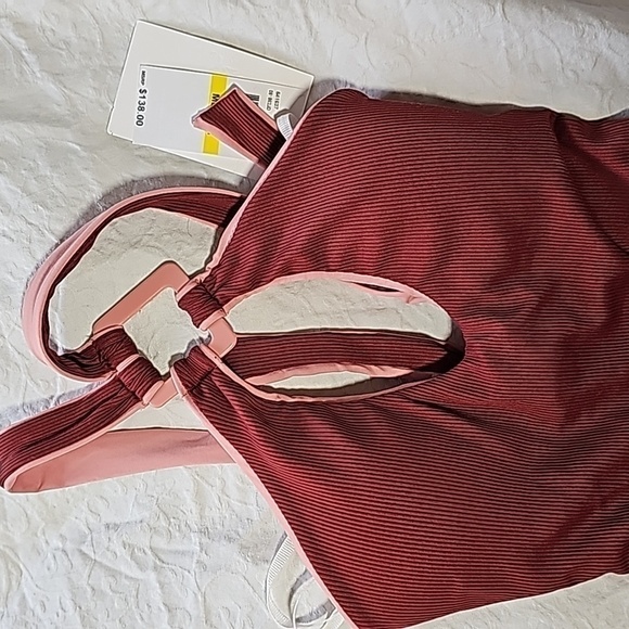 Becca Maroon Bathingsuit - Picture 4 of 7